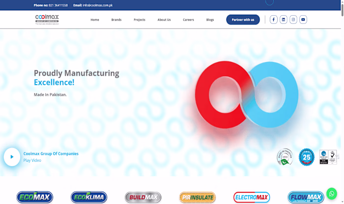 E-commerce Website Development for CoolMax