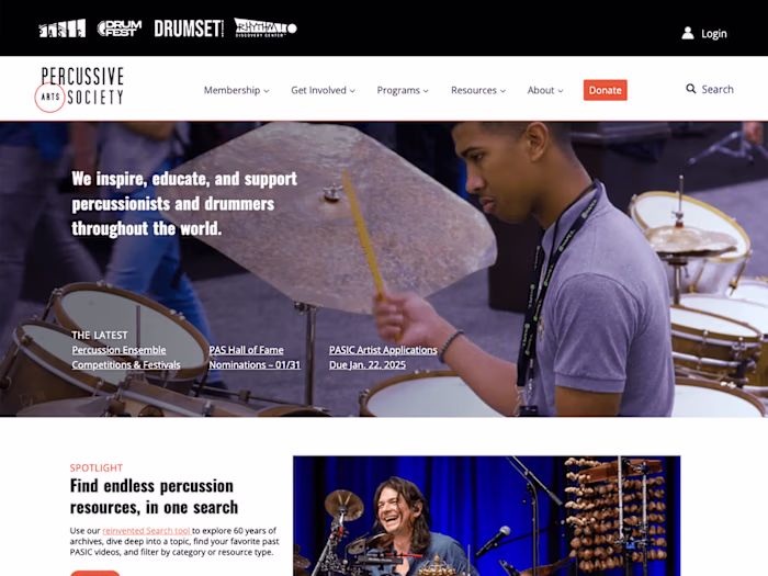 Percussive Arts Society