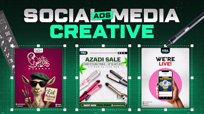 Creative Social Media Designs for Multiple Brands — Campaign...