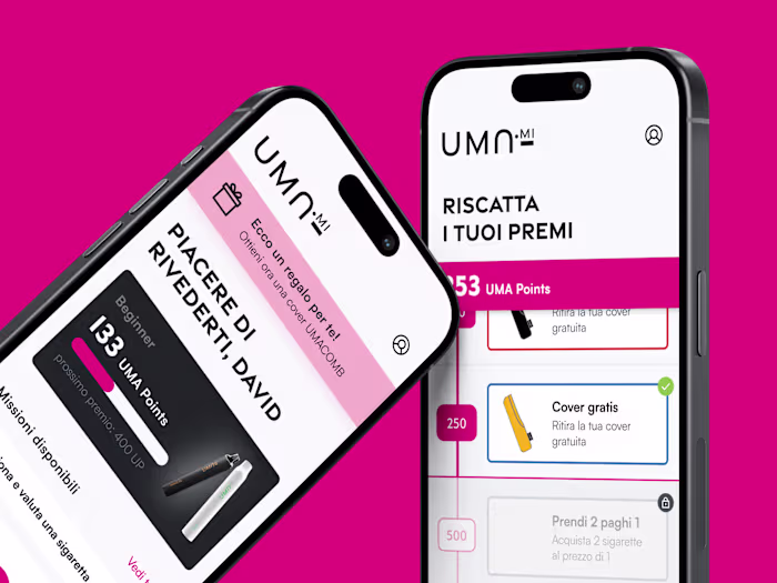 UMAMI Gamification App | UX UI Product Design