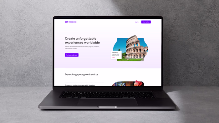 Product landing page
