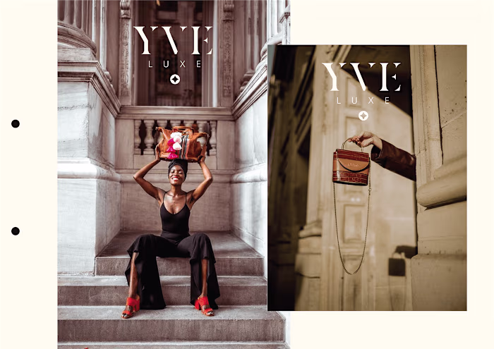 YVE LUXE - Luxury Goods Reseller | Branding Design