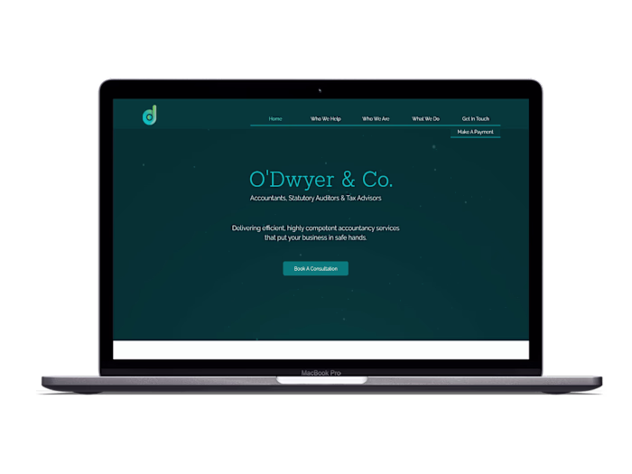 O’Dwyer & Co. ​Accountants - Custom Website Design
