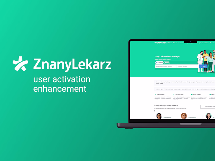 User Activation Enhancement for Znany Lekarz