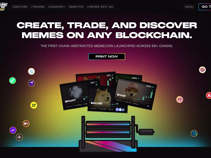 Animated Framer Website - Printr