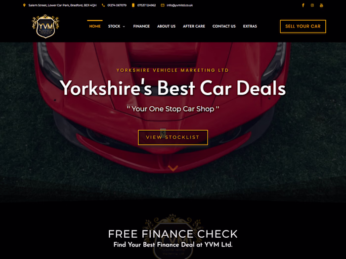YORKSHIRE VEHICLE MARKETING