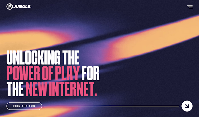 Jungle - web3 gaming studio website