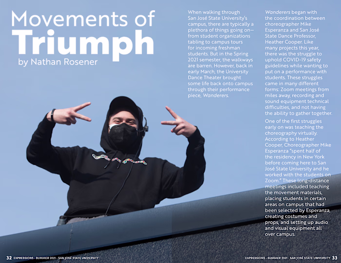 Hello, this is another feature piece that I wrote during col...