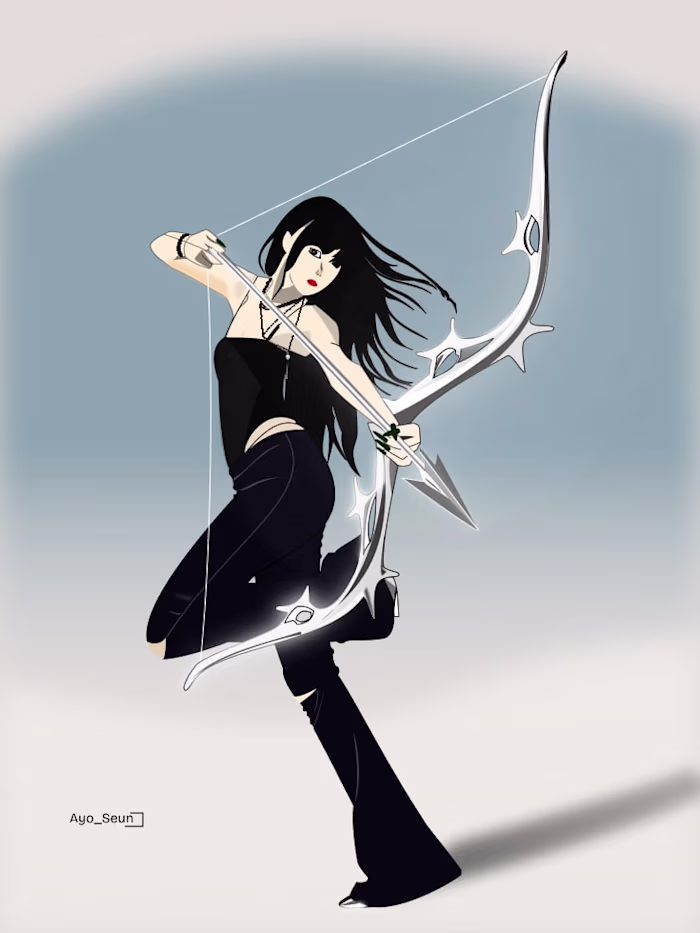 stylized 2D Character illustration
#illustration #2d