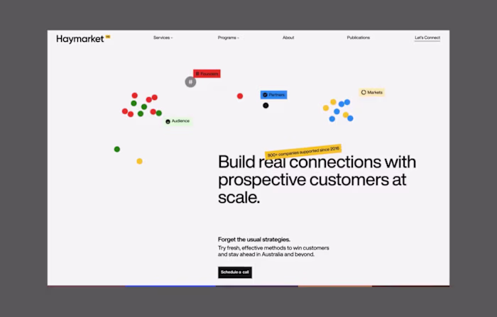 Haymarket - Marketing Agency Website