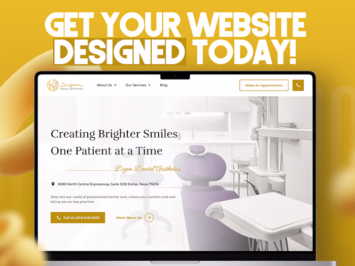 Premium Dentist Experience | Web Design