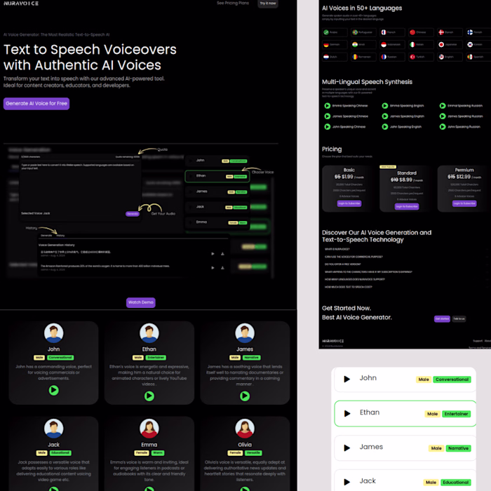NuraVoice: AI Text-to-Speech 