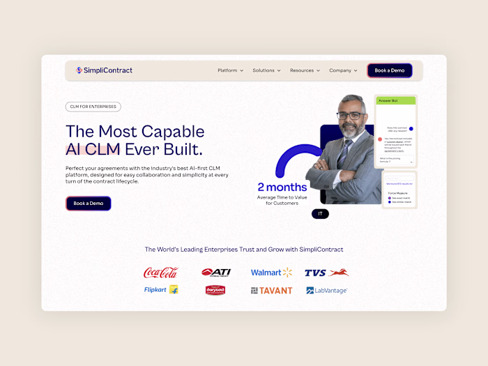 Simplicontract Website Development and Maintenance