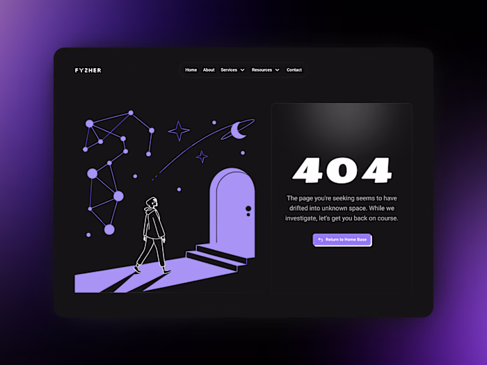 404 Error Page