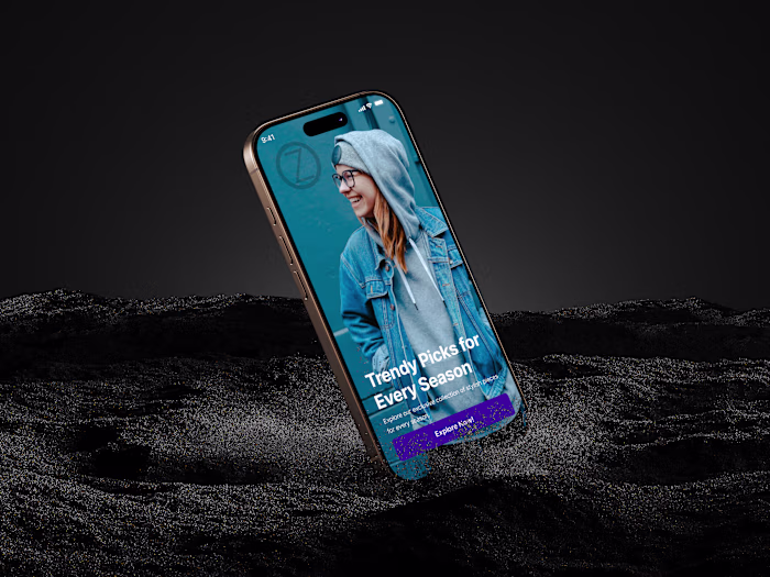 ZT Mobile Shopping App – UI/UX Design