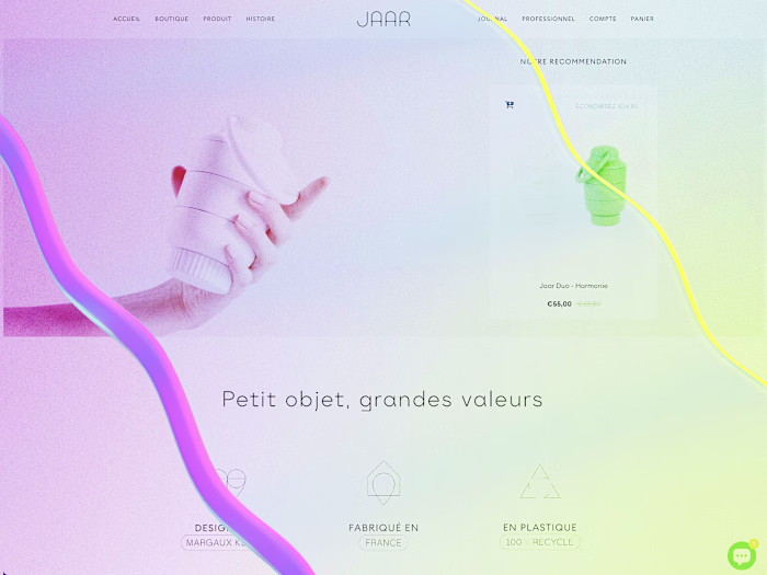 Jaar — E-commerce Website