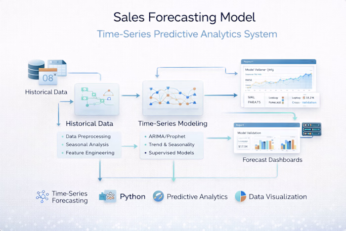 Time-Series Forecasting Model for Sales and Trends