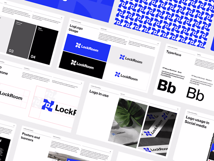 LockRoom brandbook