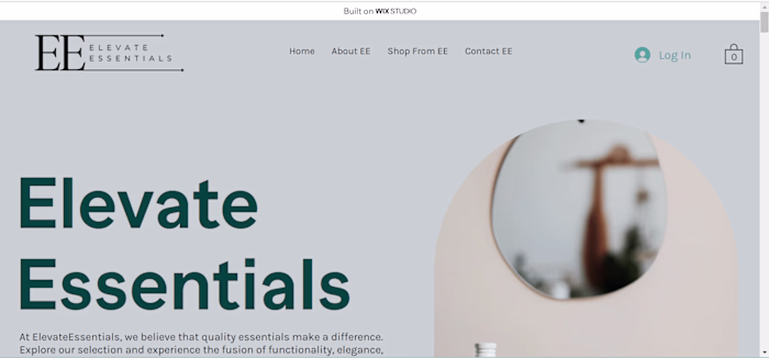 E-Commerce Website Design for ElevateEssentials