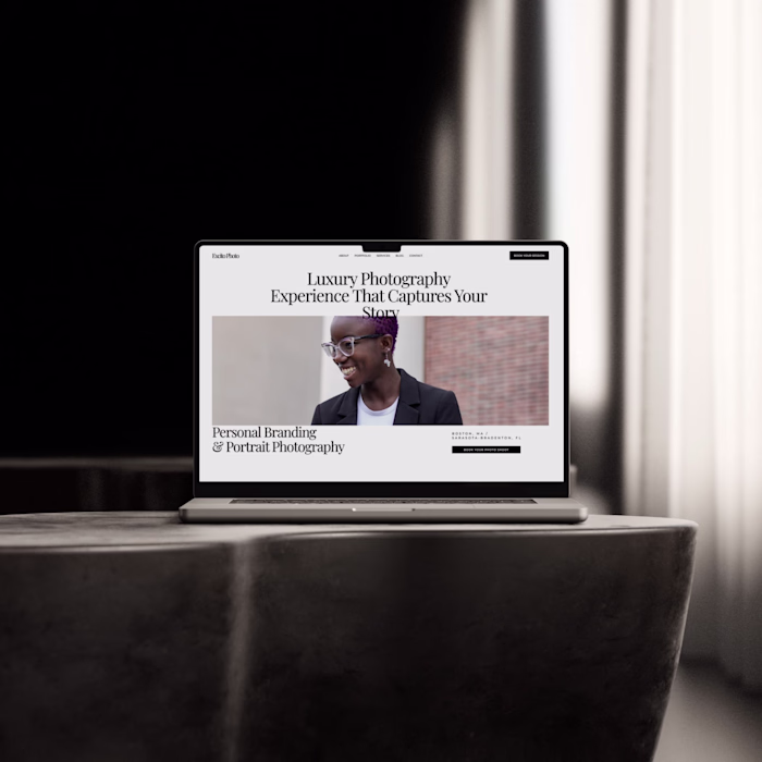 Squarespace Photography Business Website - Excito Photo