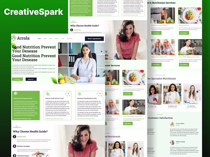 Figma Design, Landing Page And Website Page Design In Figma