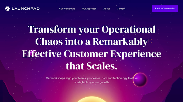 Launchpad Branding and Webflow Development
