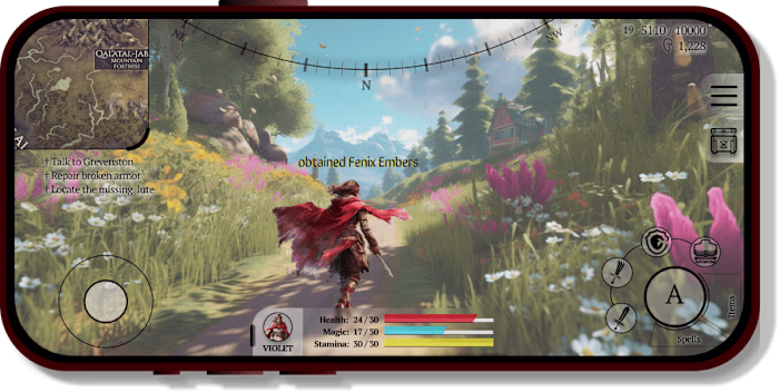 UX Design for Mobile Action RPG