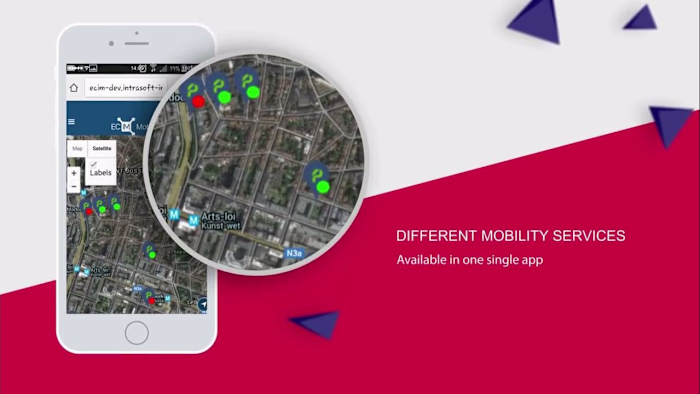 ECIM (Mobility Service) - Motion Graphic