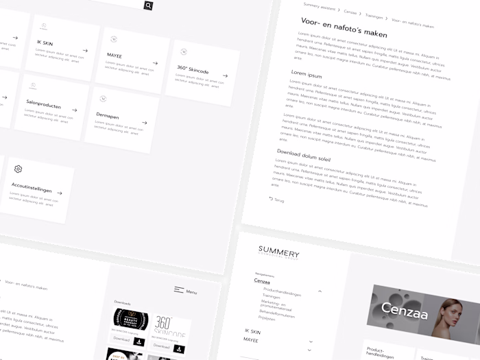 Summery Cosmedical Group knowledge base