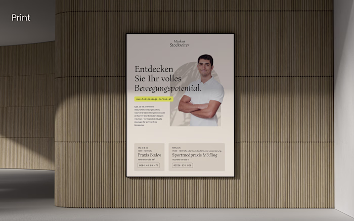 Markus Stockreiter - Branding, Webdesign, Framer  Development