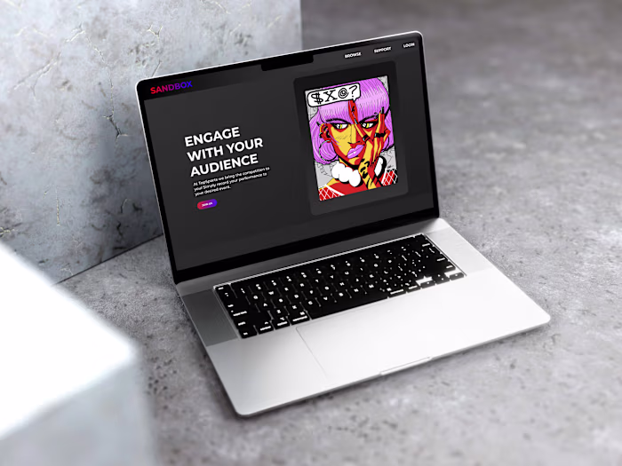 Creative Landing Page Design