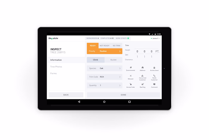 Dispatchr Mobile app
