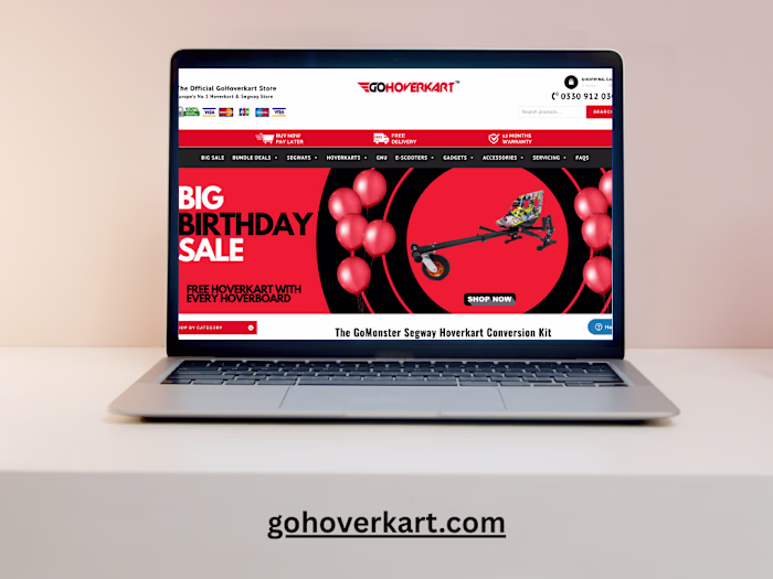 GoHoverkart-E-commerce Store (Hoverboards, & Electric Products)