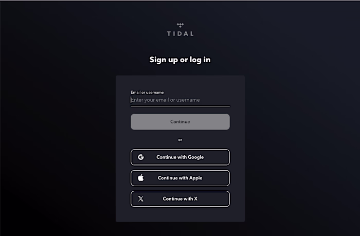Google Sign-In Integration for TIDAL
