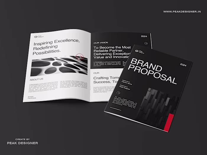 Brand Proposal Design – Catalog, Brochure & Magazine Expertise