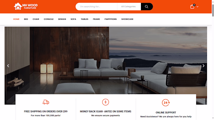 E-Commerce Furniture Store