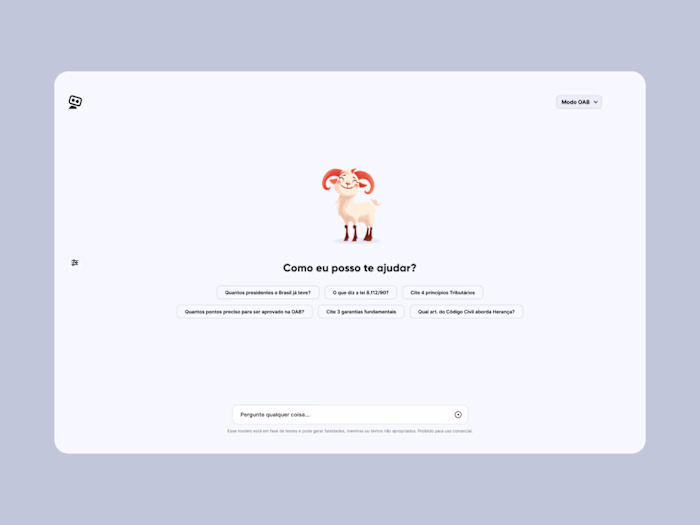 LLM AI Chat Interface