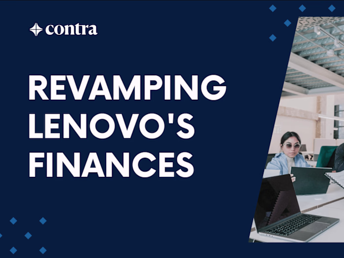 Revamping Lenovo's Finances: Next-Gen Accounting Solutions