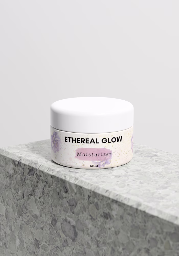 Rose gold cosmetic label