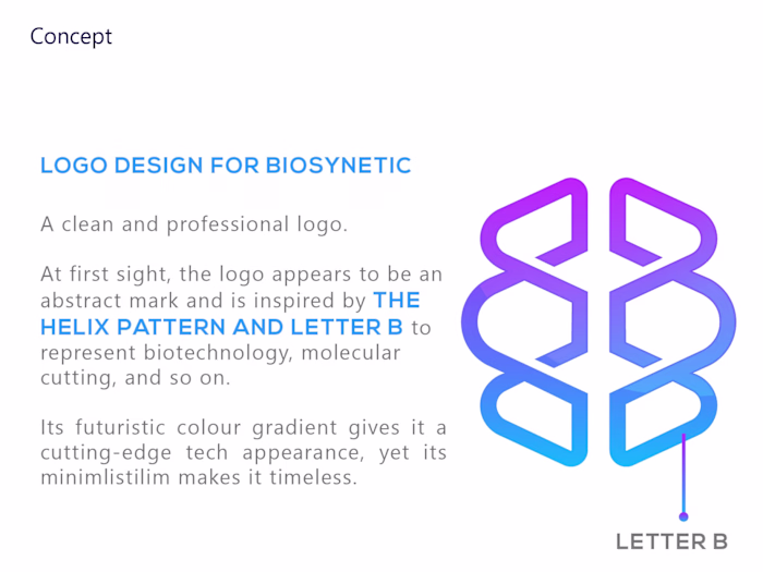 Logo desgin for BioSynetic 