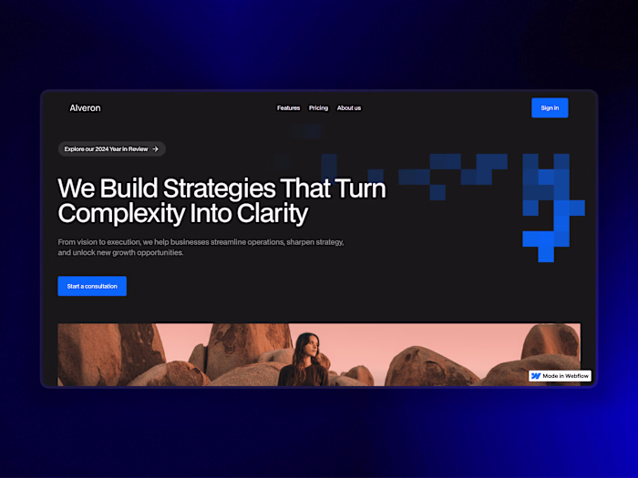 Alveron - Figma to Webflow