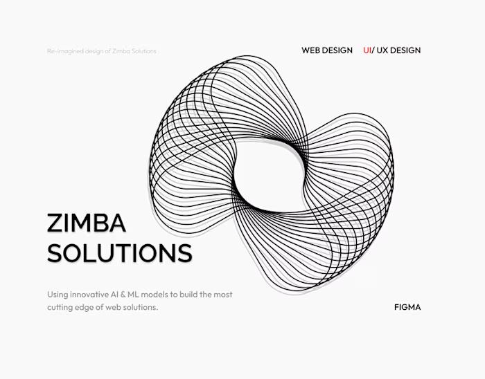 Zimba Solutions - Ai web based solutions on Behance