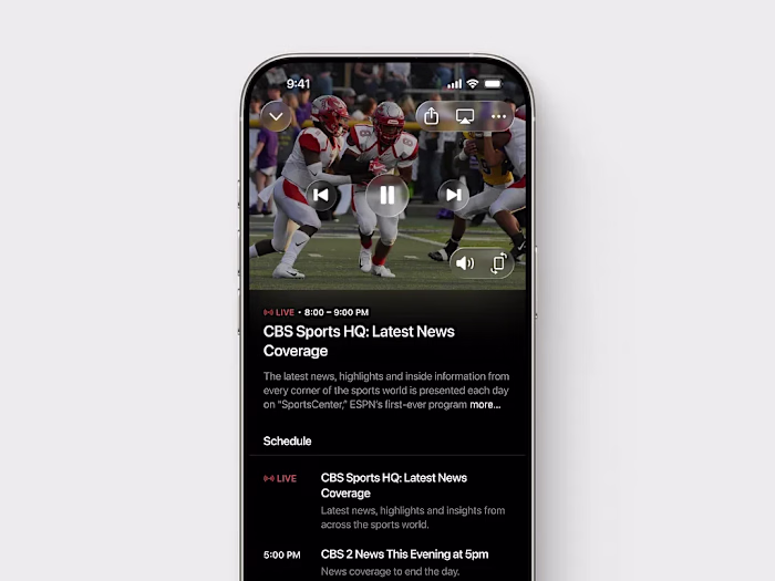 IPTV Video Player Mobile App