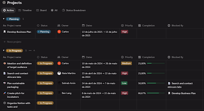 Men's Skincare Brand Launch Planning