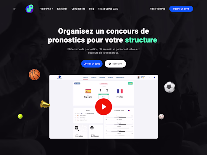 Development of ccup.io Prediction Contest Platform