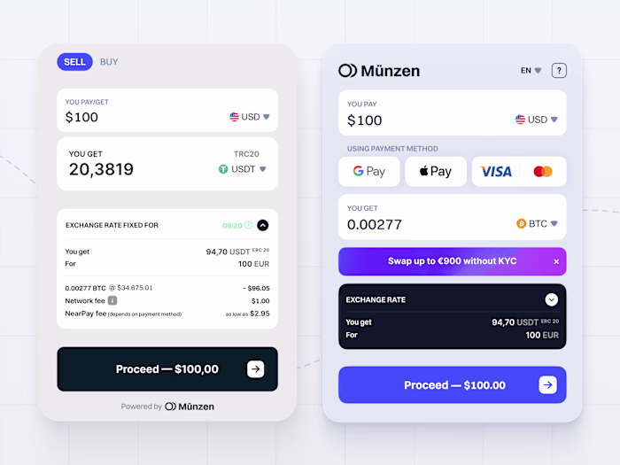 Revamping a Crypto Payment Widget with Stellar UX/UI Design