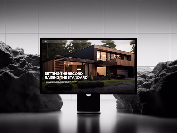 Custom Real Estate Platform Design for Robert Song