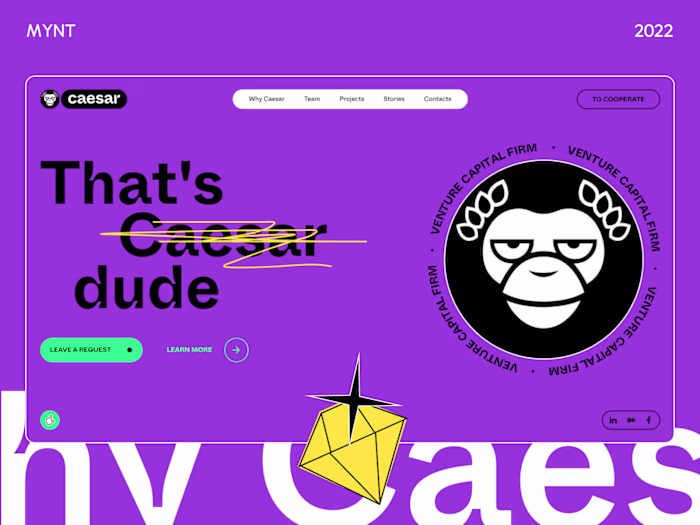 Crypto Team Landing - Mynt