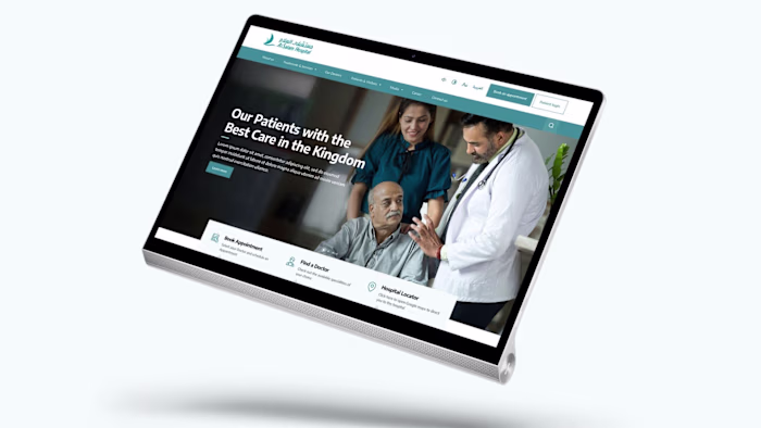 Designing an Intuitive Website for Al Salam Hospital