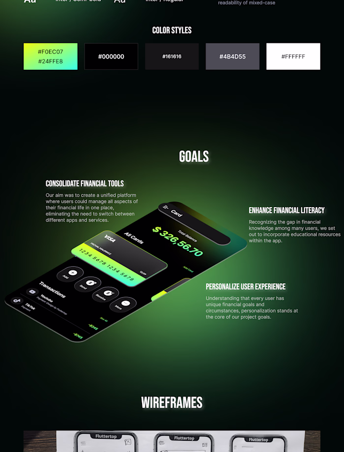 Fin-Tech App UI Design 